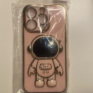 Pink Astronaut Phone Case
